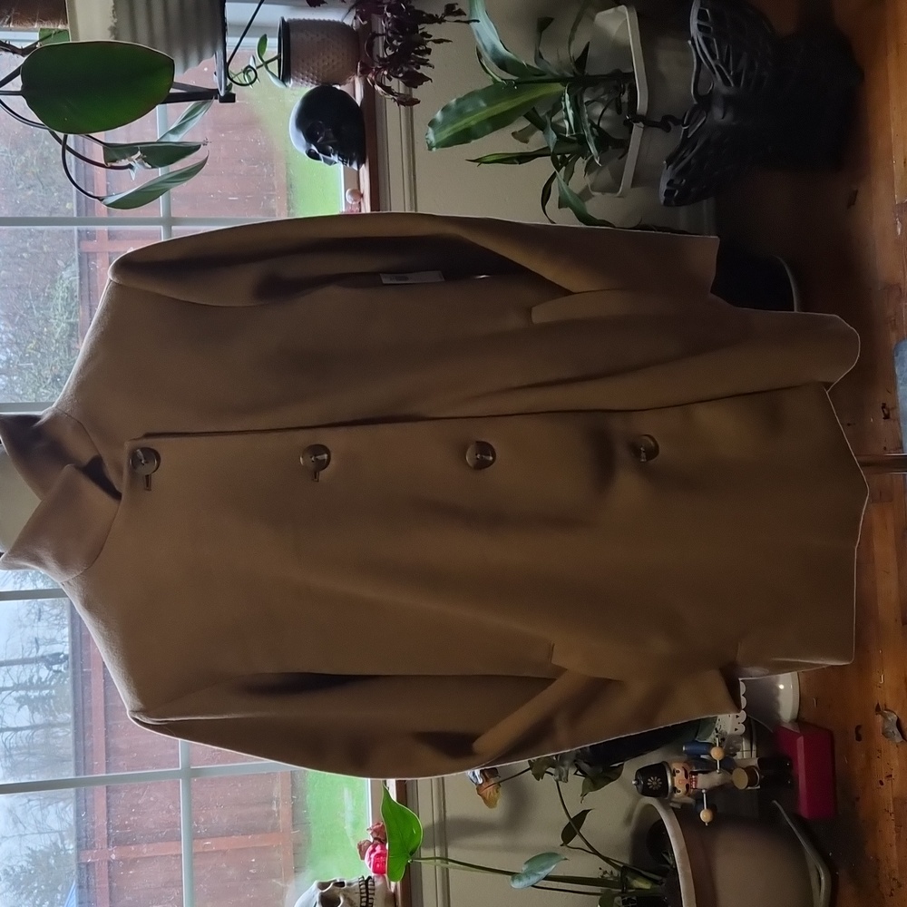 NWT Old Navy Unisex Camel Trench Coat